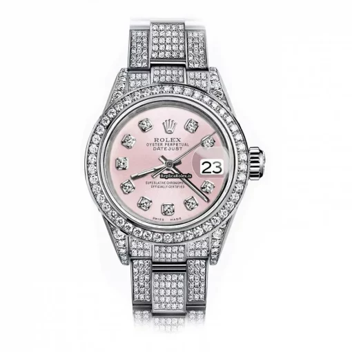 Lovely Replica Rolex Lady-datejust 68274 Automatic Movement 31mm Steel Case Womens Watch
