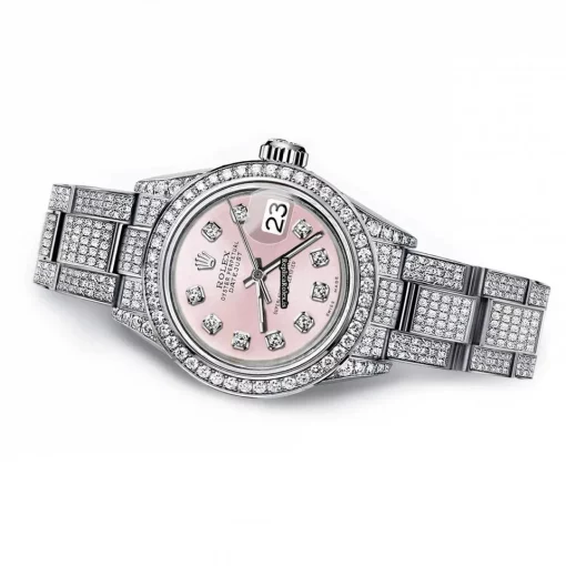 Lovely Replica Rolex Lady-datejust 68274 Automatic Movement 31mm Steel Case Womens Watch - Image 2