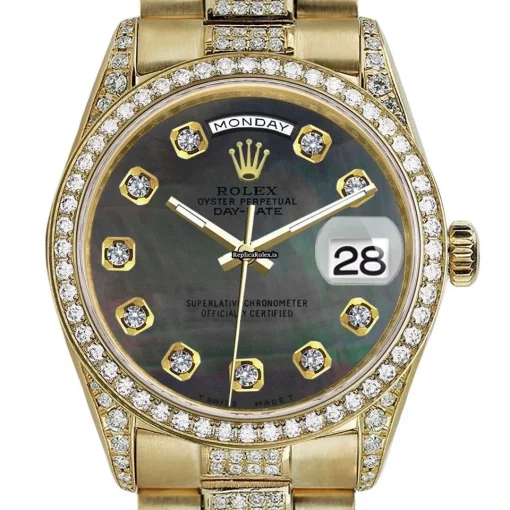 Neat Fake Rolex Day-date 36 18038 Automatic Movement Mens/unisex Watch