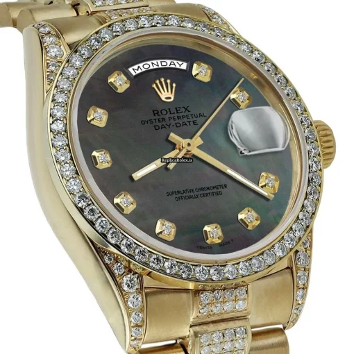 Neat Fake Rolex Day-date 36 18038 Automatic Movement Mens/unisex Watch - Image 4