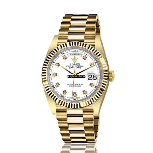 Discount Fake Rolex Day-date 36 18038 Automatic Movement Mens/unisex Watch - Image 2