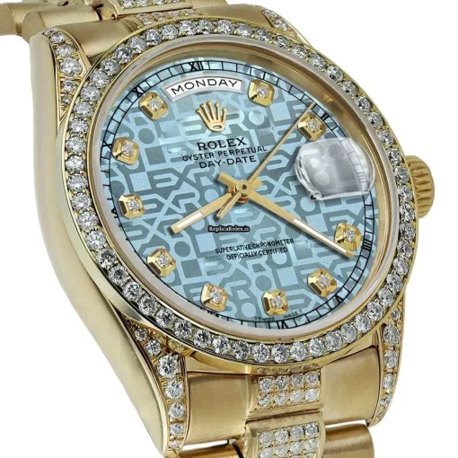 Affordable Replica Rolex Day-date 36 18038 Automatic Movement Mens/unisex Watch - Image 4