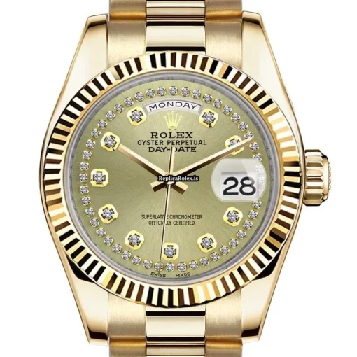 Excellent Replica Rolex Day-date 36 18038 Automatic Movement Mens/unisex Watch