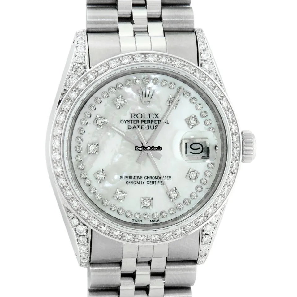 Suitable Replica Rolex Datejust 16030 Caliber 3035 Automatic Movement 36mm Steel Case Mens/unisex Watch