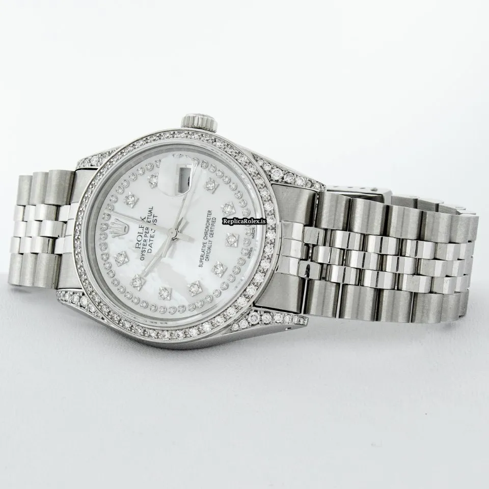 Suitable Replica Rolex Datejust 16030 Caliber 3035 Automatic Movement 36mm Steel Case Mens/unisex Watch - Image 4