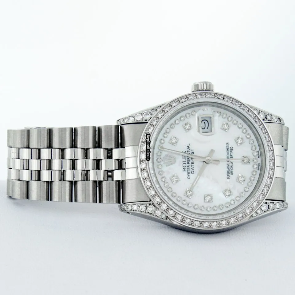 Suitable Replica Rolex Datejust 16030 Caliber 3035 Automatic Movement 36mm Steel Case Mens/unisex Watch - Image 5