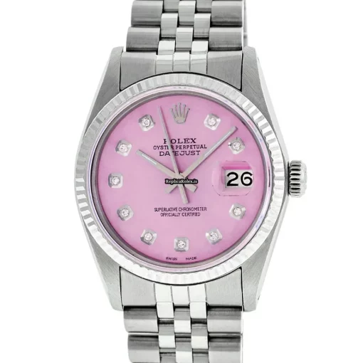 High Quality Replica Rolex Datejust Caliber 3035 Automatic Movement 36mm Steel Case Mens/unisex Watch - Image 2