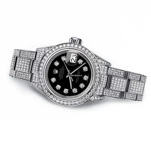 Special Replica Rolex Lady-datejust 68274 Automatic Movement 31mm Steel Case Womens Watch - Image 2