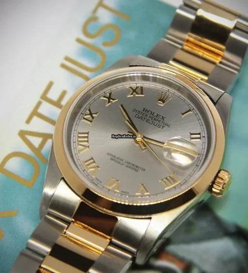 Exquisite Replica Rolex Datejust 16203 Automatic Movement 36mm Steel Case Mens/unisex Watch - Image 6