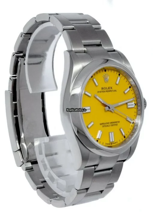 Incredible Replica Rolex Oyster Perpetual 36 126000 Automatic Movement 36mm Steel Case Watch - Image 4