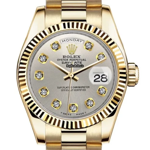 Design Fake Rolex Day-date 36 18038 Automatic Movement Mens/unisex Watch