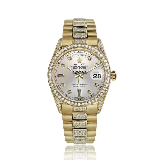 Design Replica Rolex Day-date 36 18038 Automatic Movement Mens/unisex Watch - Image 2