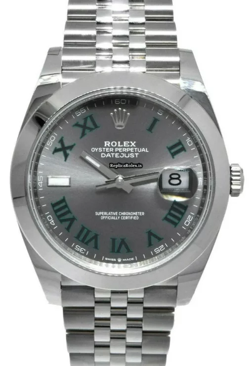 Attractive Fake Rolex Datejust 126300 Automatic Movement 41mm Steel Case Watch