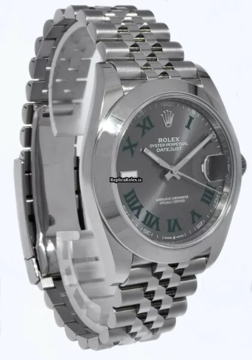 Attractive Fake Rolex Datejust 126300 Automatic Movement 41mm Steel Case Watch - Image 4