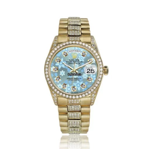 Luxury Fake Rolex Day-date 36 18038 Automatic Movement Mens/unisex Watch - Image 2