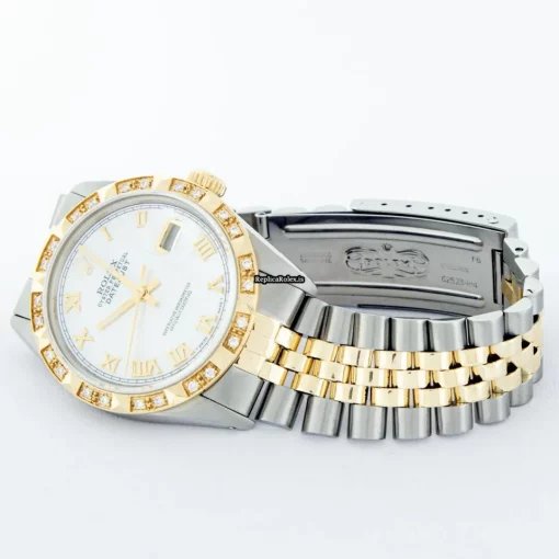 Superior Replica Rolex Datejust 16013 Caliber 3035 Automatic Movement 36mm Gold/steel Case Mens/unisex Watch - Image 5