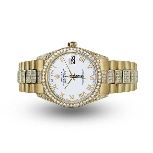 Trustworthy Replica Rolex Day-date 36 18038 Automatic Movement Mens/unisex Watch - Image 3