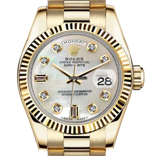 Mind-boggling Fakes Rolex Day-date 36 18038 Automatic Movement Mens/unisex Watch