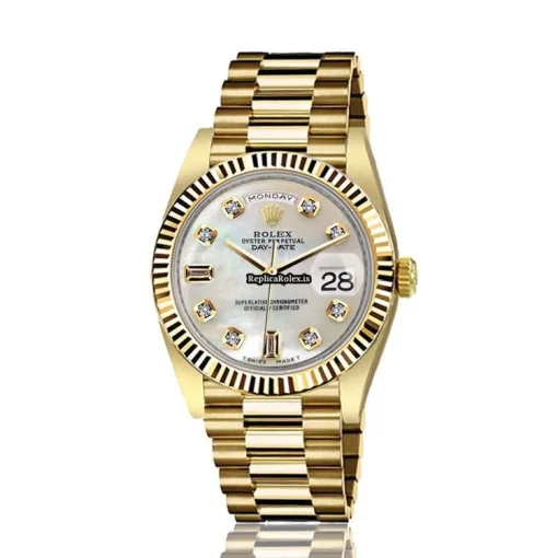 Mind-boggling Fakes Rolex Day-date 36 18038 Automatic Movement Mens/unisex Watch - Image 2