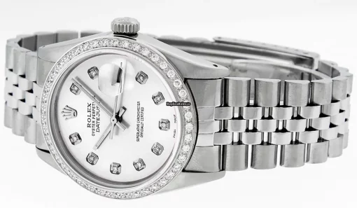 Remarkable Replica Rolex Datejust Caliber 3035 Automatic Movement 36mm Steel Case Mens/unisex Watch - Image 8