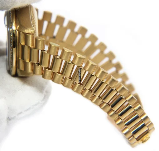 Incredible Fake Rolex Lady-datejust 69138 Automatic Movement 26mm Yellow Gold Case Womens Watch - Image 8
