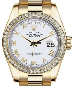 Fine Fake Rolex Day-date 36 18038 Automatic Movement Mens/unisex Watch