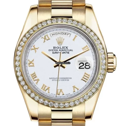 Fine Fake Rolex Day-date 36 18038 Automatic Movement Mens/unisex Watch
