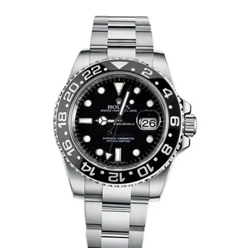 Popular Fake Rolex Gmt-master II 116710ln Caliber 3186 Automatic Movement 40mm Steel Case Mens/unisex Watch