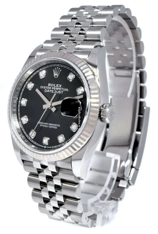 Durable Fake Rolex Datejust 126234 Automatic Movement 36mm Steel Case Mens/unisex Watch - Image 10