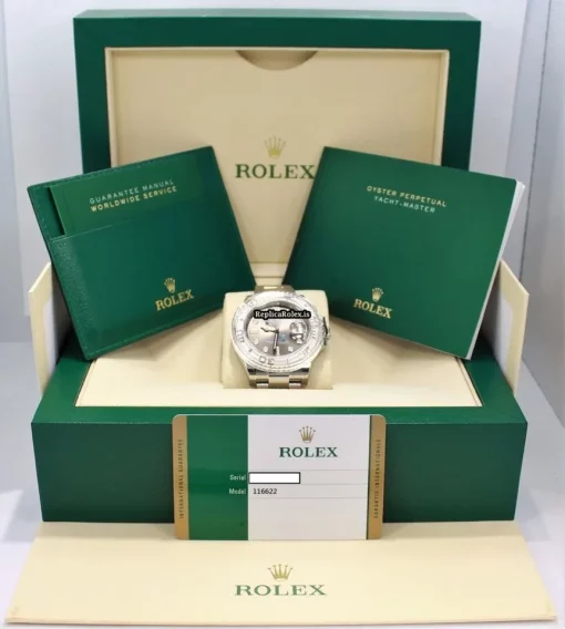 Design Fake Rolex Yacht-master 40 116622 Automatic Movement 40mm Steel Case Mens/unisex Watch - Image 12