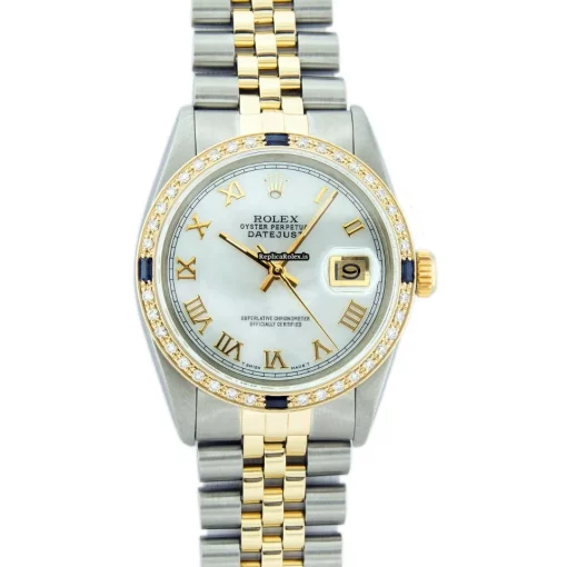 Superb Fakes Rolex Datejust 16013 Caliber 3035 Automatic Movement 36mm Gold/steel Case Mens/unisex Watch - Image 2