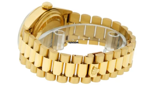 Lovely Copies Rolex Day-date 36 18038 Caliber 3055 Automatic Movement 36mm Yellow Gold Case Mens/unisex Watch - Image 8