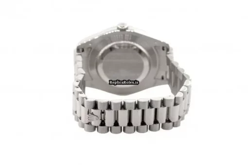 Offering Replica Rolex Day-date II 218206 Automatic Movement 41mm Platinum Case Watch - Image 3