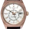Quality Clone Rolex Sky-dweller 326135 Automatic Movement 42mm Rose Gold Case Mens/unisex Watch