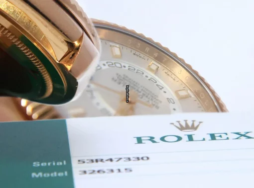 Quality Clone Rolex Sky-dweller 326135 Automatic Movement 42mm Rose Gold Case Mens/unisex Watch - Image 6