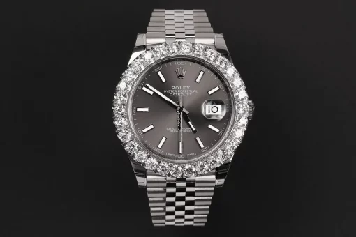 Cool Replica Rolex Datejust 126300rsj Automatic Movement 41mm Steel Case Mens/unisex Watch - Image 2