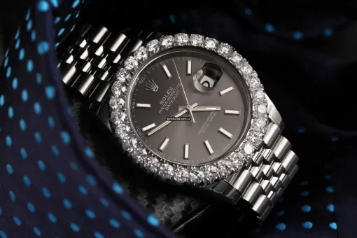 Cool Replica Rolex Datejust 126300rsj Automatic Movement 41mm Steel Case Mens/unisex Watch - Image 6