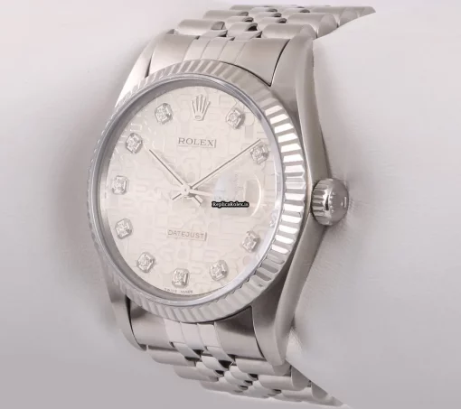 Luxury Replicas Rolex Datejust 16234 Automatic Movement 36mm Steel Case Mens/unisex Watch - Image 5