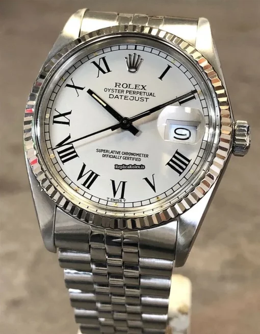 Terrific Fakes Rolex Datejust 16014 Automatic Movement 36mm Steel Case Mens/unisex Watch - Image 3