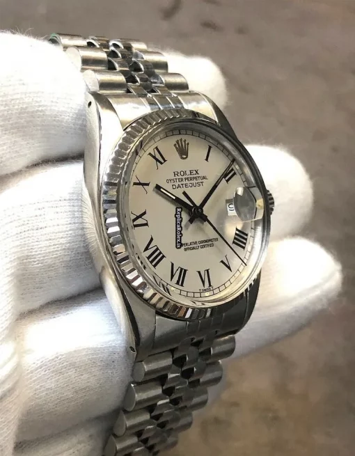 Terrific Fakes Rolex Datejust 16014 Automatic Movement 36mm Steel Case Mens/unisex Watch - Image 4