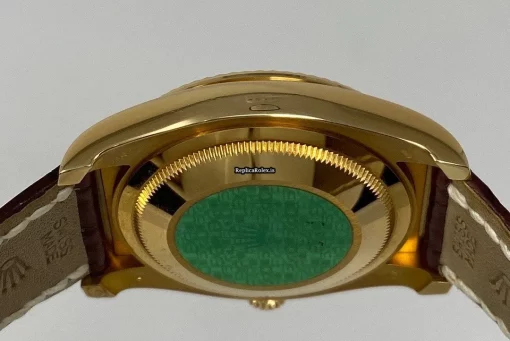 Cheap Replica Rolex Datejust 116138 Caliber 3135 Automatic Movement 36mm Yellow Gold Case Mens/unisex Watch - Image 4