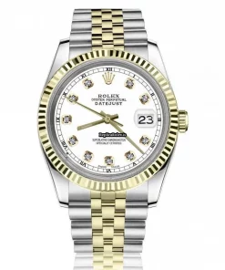 Amazing Copy Rolex Datejust 16013 Automatic Movement 36mm Gold/steel Case Mens/unisex Watch