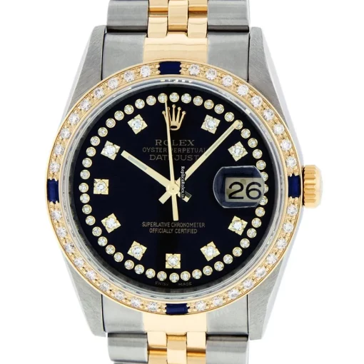 Incredible Replica Rolex Datejust 16013 Caliber 3035 Automatic Movement 36mm Gold/steel Case Mens/unisex Watch