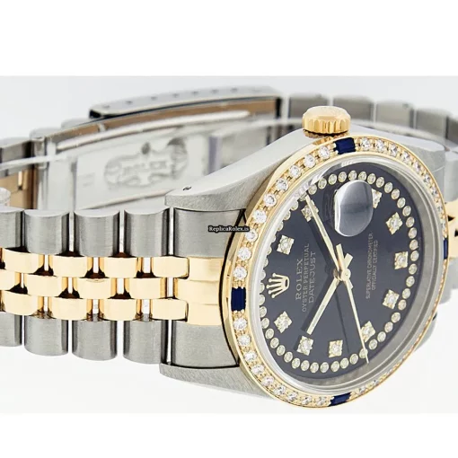 Incredible Replica Rolex Datejust 16013 Caliber 3035 Automatic Movement 36mm Gold/steel Case Mens/unisex Watch - Image 3