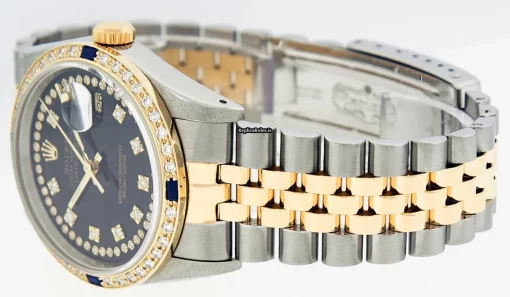 Incredible Replica Rolex Datejust 16013 Caliber 3035 Automatic Movement 36mm Gold/steel Case Mens/unisex Watch - Image 8