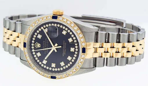 Incredible Replica Rolex Datejust 16013 Caliber 3035 Automatic Movement 36mm Gold/steel Case Mens/unisex Watch - Image 9