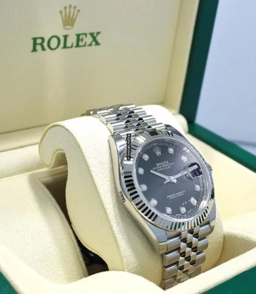 Remarkable Fake Rolex Datejust 126334 Automatic Movement 41mm Steel Case Watch - Image 2