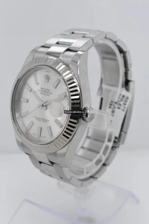 Recommend Replica Rolex Datejust II 116334 Caliber 3136 Automatic Movement 41mm Steel Case Mens/unisex Watch - Image 2