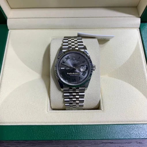 Fantastic Replica Rolex Datejust 126234 Caliber 3235 Automatic Movement 36mm Steel Case Mens/unisex Watch - Image 2