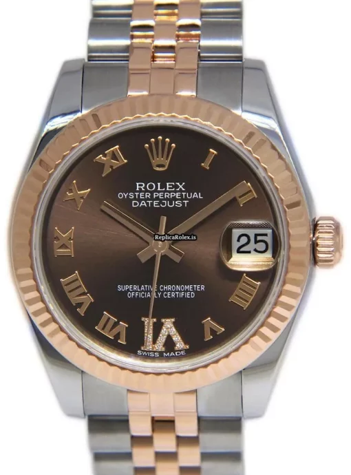Excellent Knockoff Rolex Lady-datejust 178271 Automatic Movement 31mm Steel Case Womens Watch
